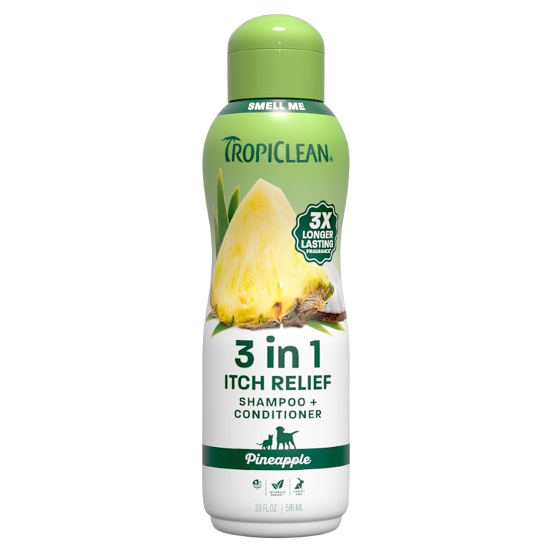 TropiClean 3-in-1 Itch Relief Pet Shampoo and Conditioner