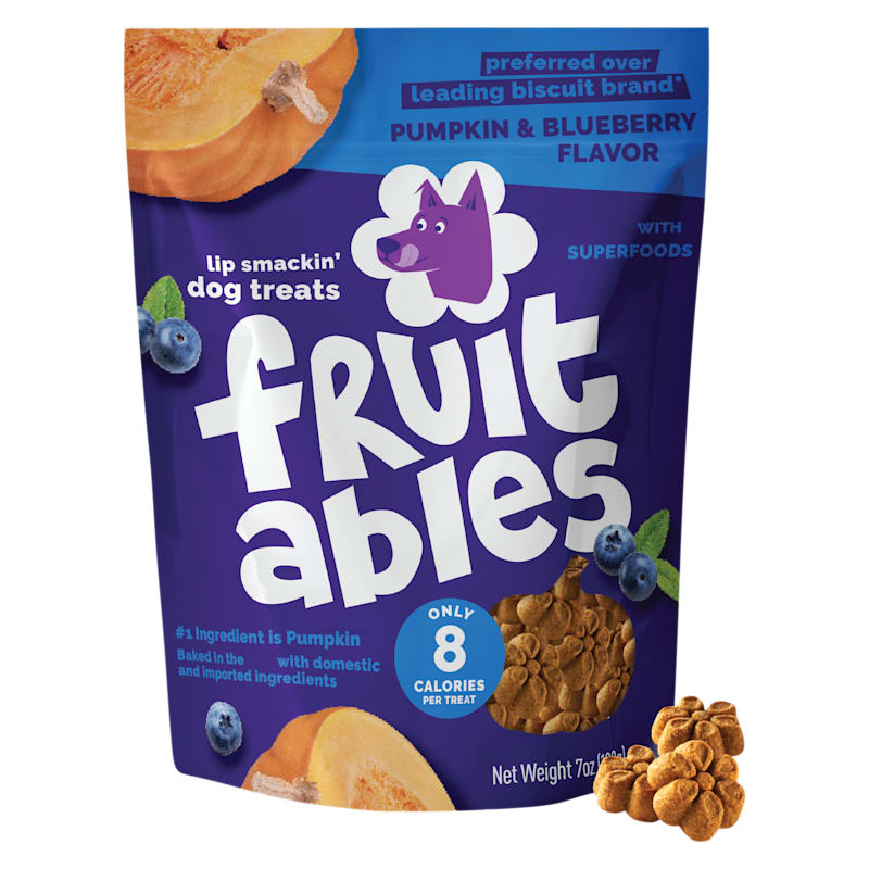 Fruitables Pumpkin & Blueberry Dog Treats