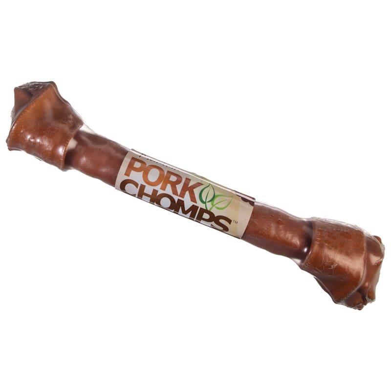 Pork Chomps Roasted Pork Knotz Bone Roasted Knotted Bone Dog Treat