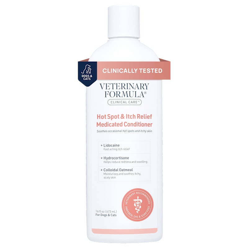 Veterinary Formula Clinical Care Hot Spot and Itch Relief Medicated Conditioner for Dogs and Cats