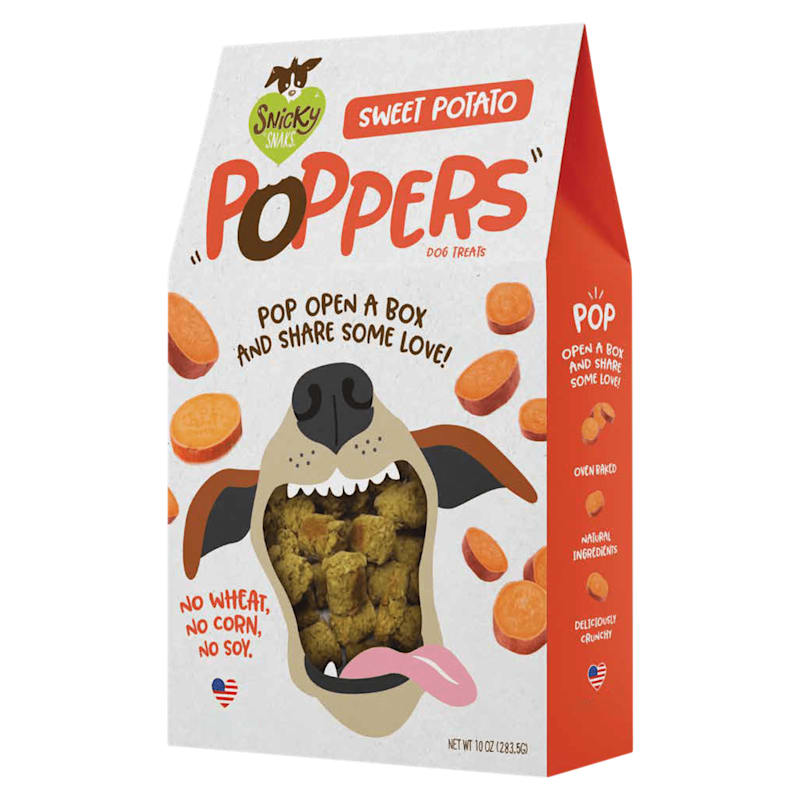Snicky Snacks Sweet Potato Poppers Dog Treats