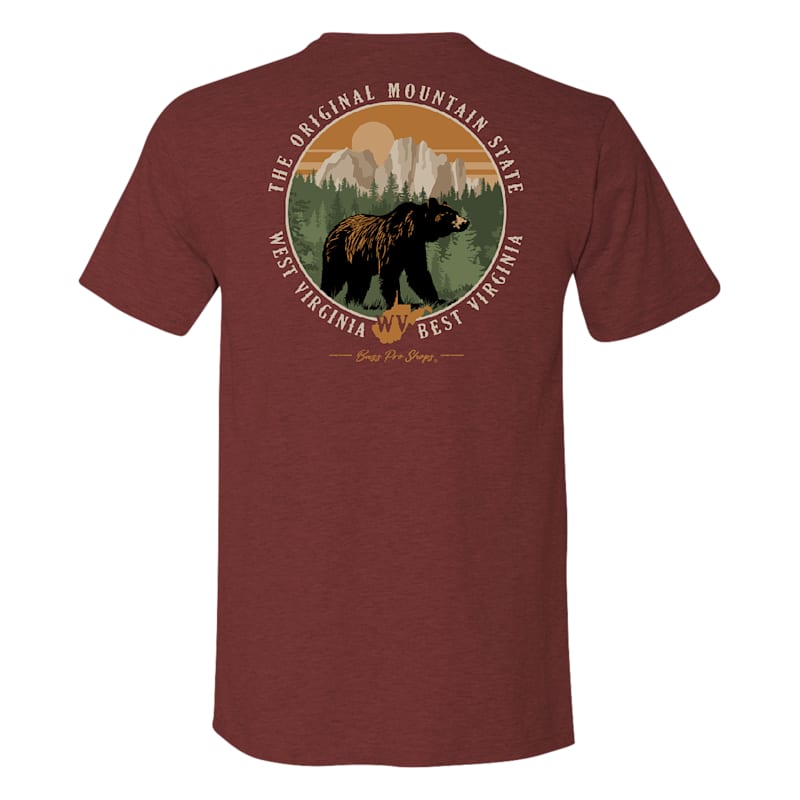 Bass Pro Shops Mountain State Graphic Short-Sleeve T-Shirt for Men