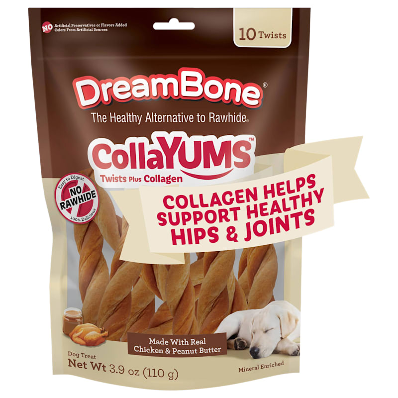 DreamBone CollaYUMS Twists Dog Treats