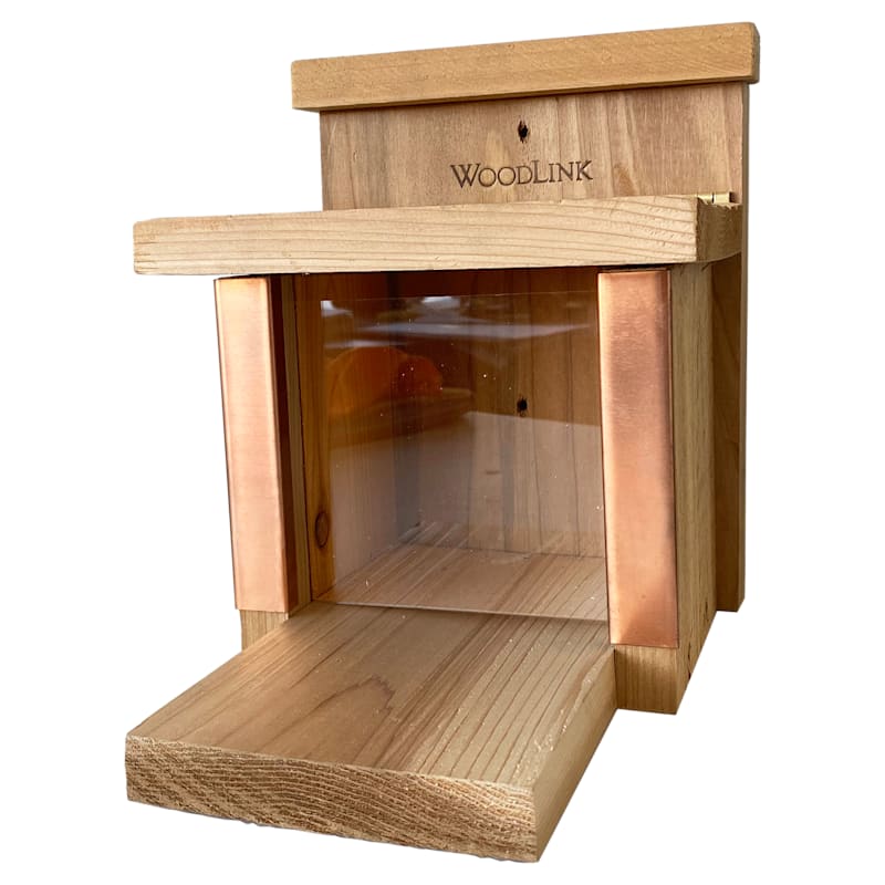 WoodLink Cedar Squirrel Munch Box Feeder