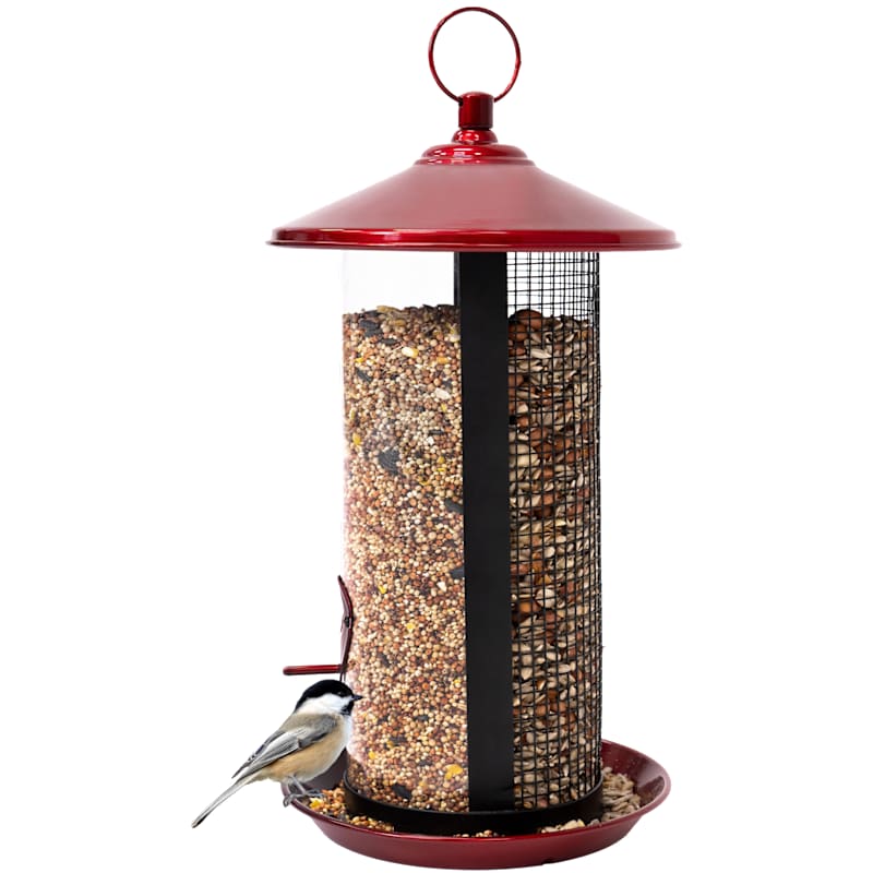 North States Crimson 2-Way Seed Feeder