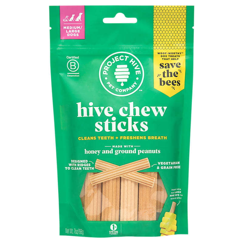 Project Hive Pet Company Hive Chew Stick Treats