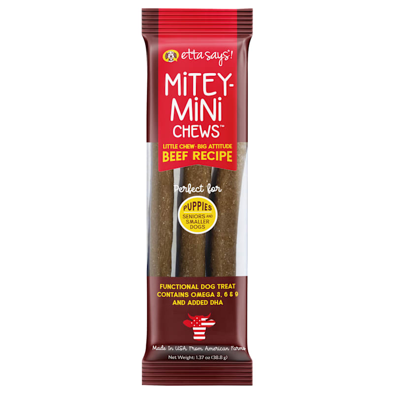Etta Says! Beef Mitey-Mini Dog Chews