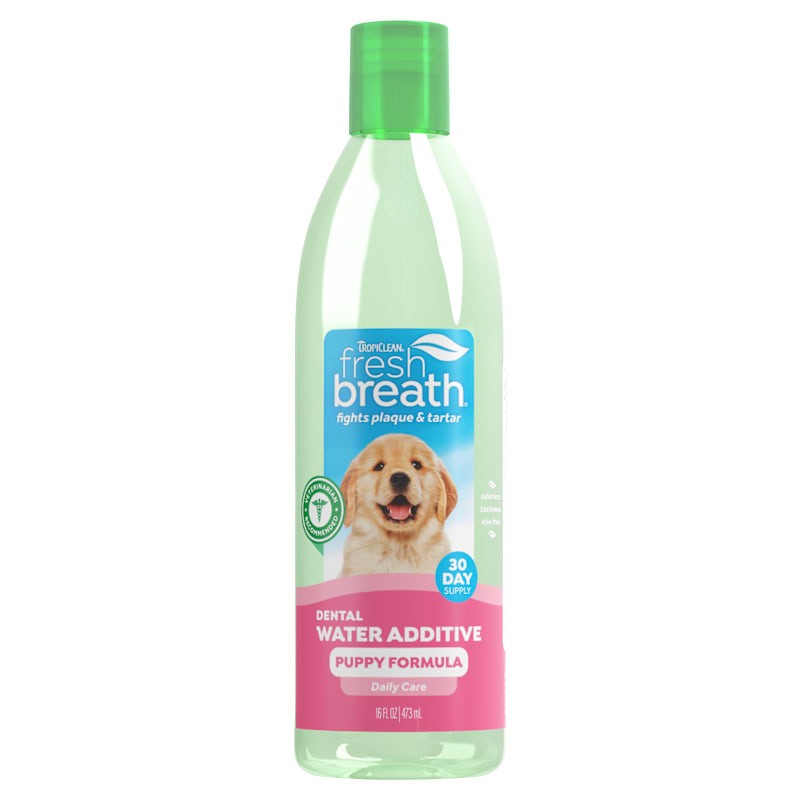 TropiClean Fresh Breath Oral Care Water Additive for Puppies
