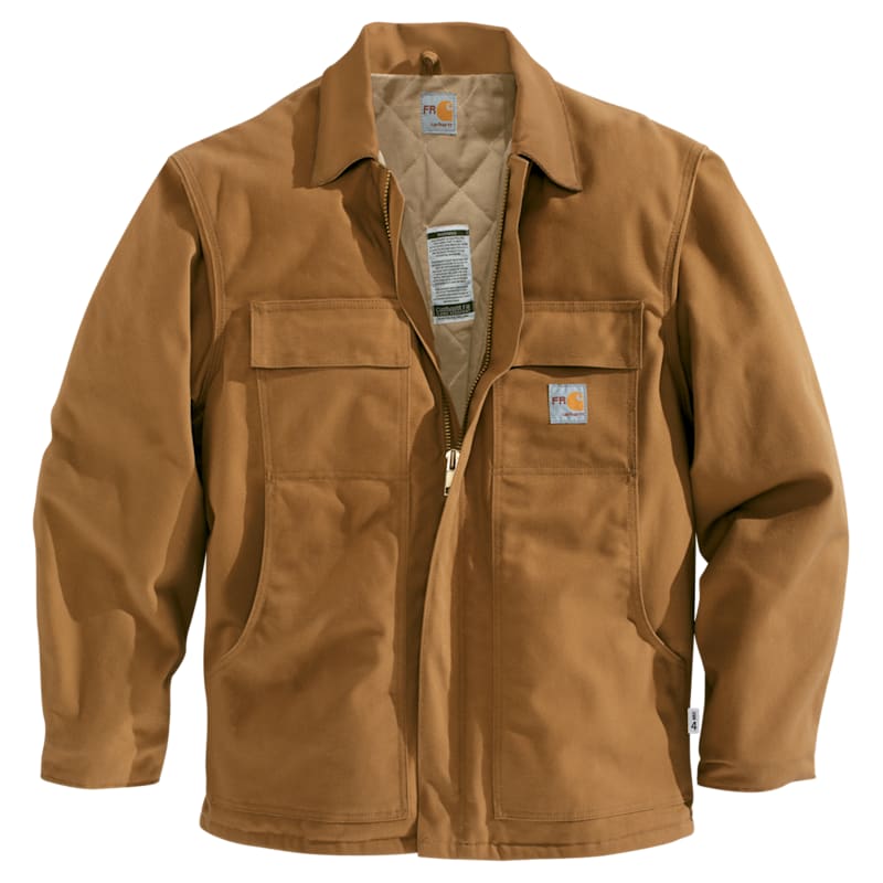 Carhartt Flame-Resistant Quilt-Lined Duck Traditional Coat for Men