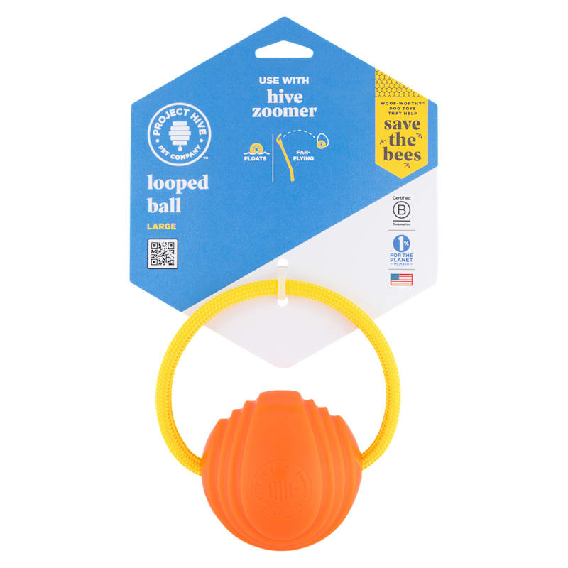 Project Hive Pet Company Looped Zoomer Ball