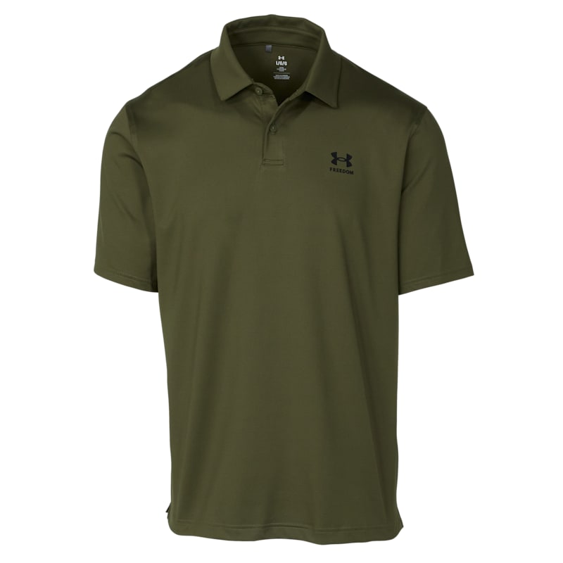 Under Armour Freedom Logo Short-Sleeve Polo for Men