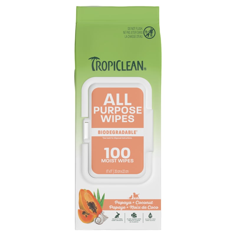 TropiClean All Purpose Pet Wipes