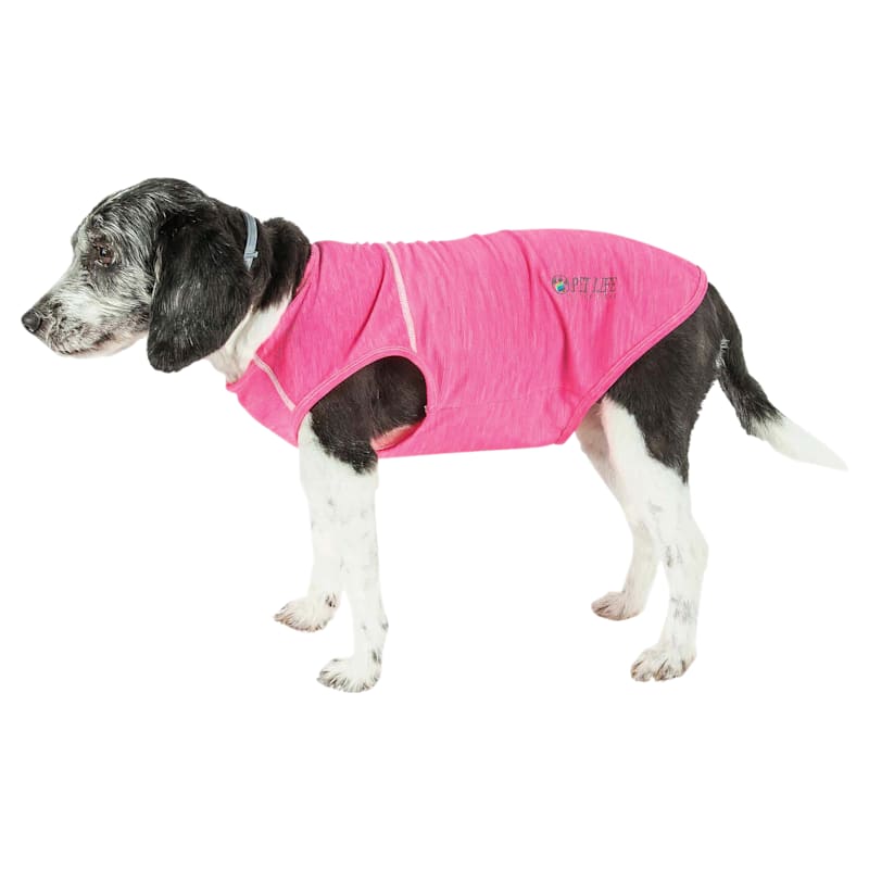 Pet Life Active Aero-Pawlse Quick-Dry Stretch Tank Top for Dogs