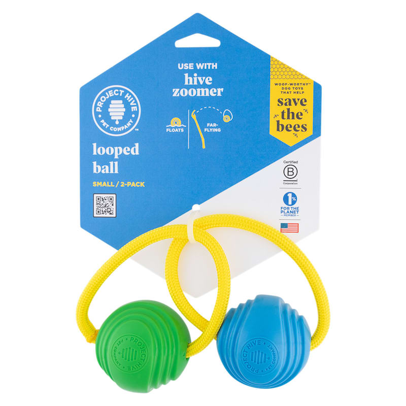 Project Hive Pet Company Looped Ball 2-Pack