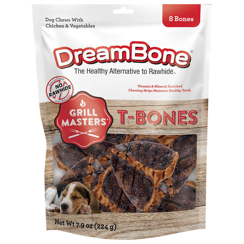 DreamBone Grill Masters T-Bone Dog Treats