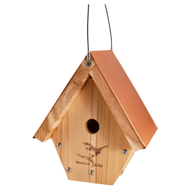 WoodLink Coppertop Hanging Wren Bird House