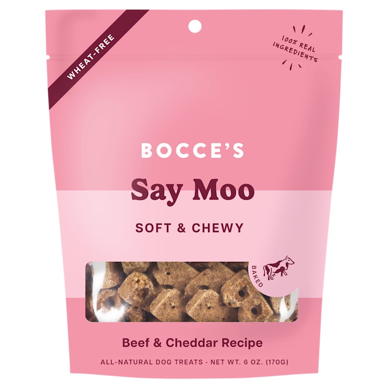 Bocce's Say Moo Soft and Chewy Dog Treats