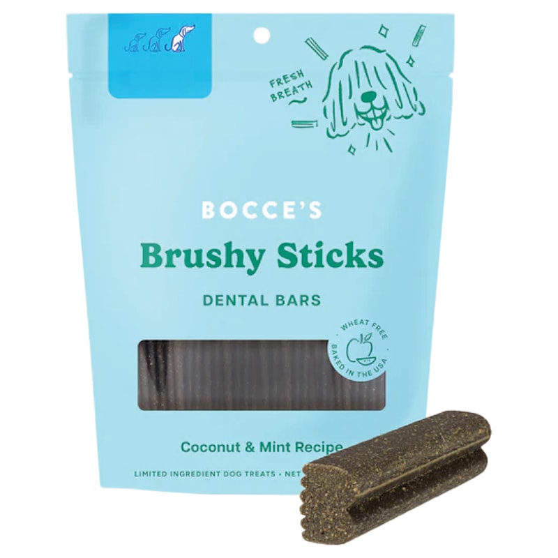 Bocce's Brushy Sticks Dental Bars
