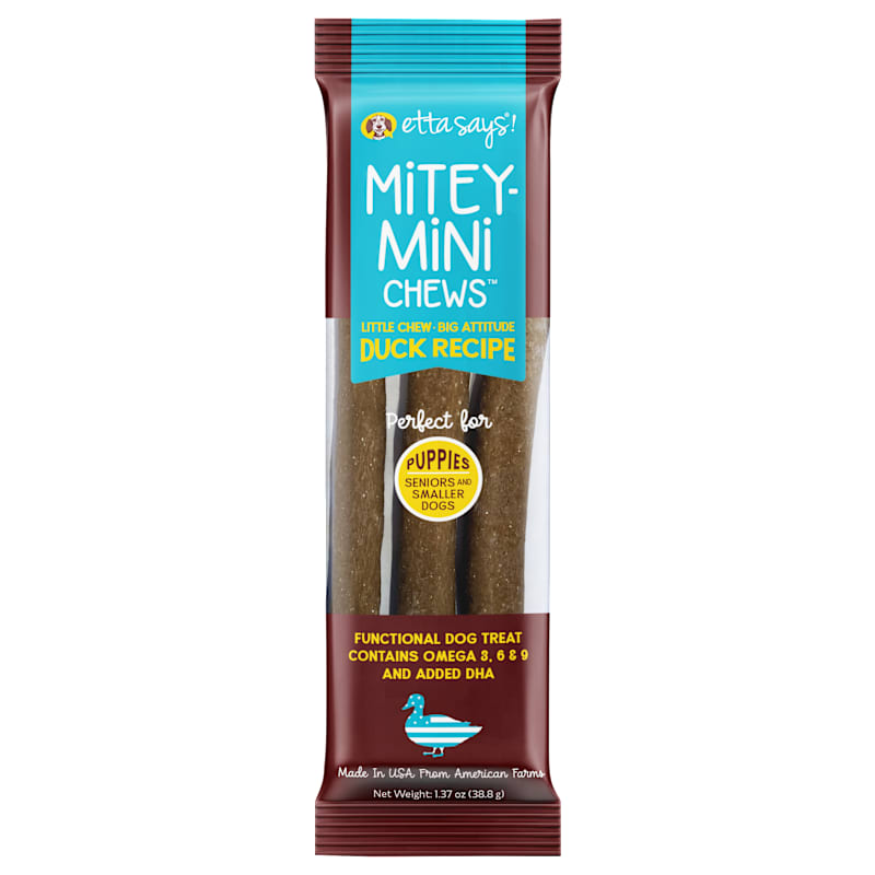 Etta Says! Duck Mitey-Mini Dog Chews