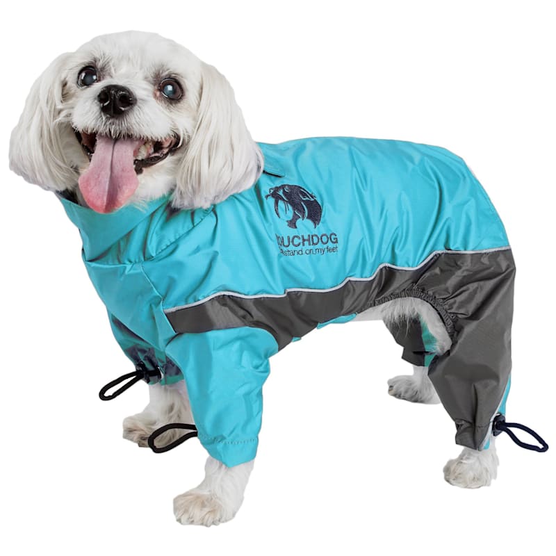 Touchdog Quantum-Ice Adjustable and Reflective Full-Body Winter Dog Jacket