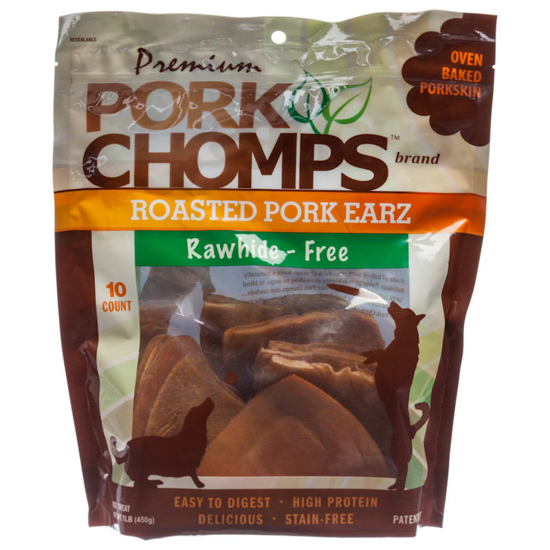 Pork Chomps Roasted Pork Earz Dog Chews