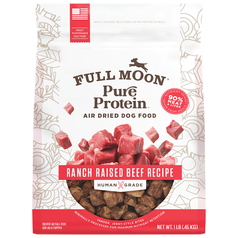Full Moon Pure Protein Air Dried Beef Dog Food