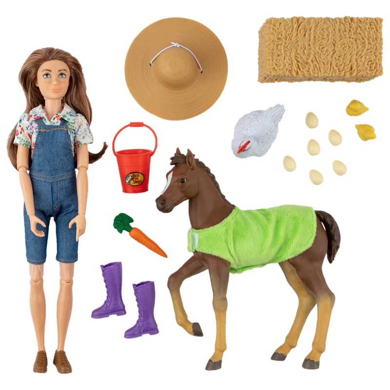 Bass Pro Shops Farm Doll Play Set for Kids