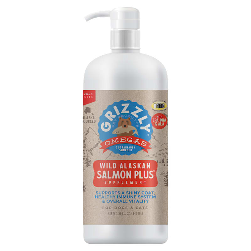 Grizzly Salmon Plus Supplement for Pets