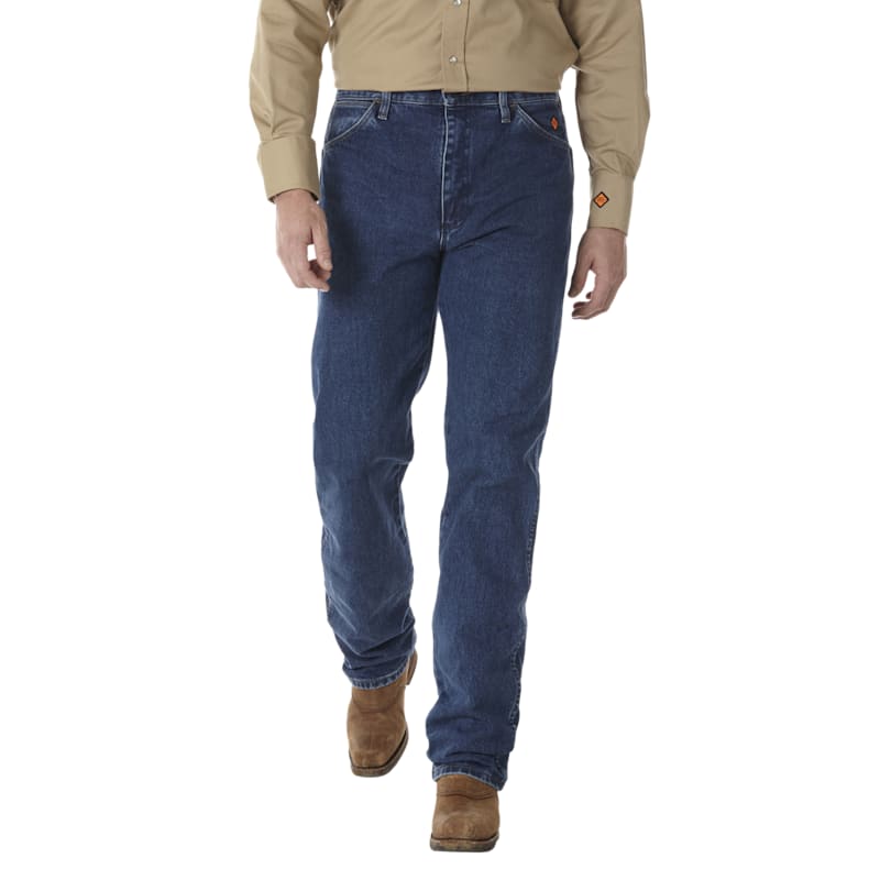 Wrangler FR Flame-Resistant Original-Fit Jeans for Men