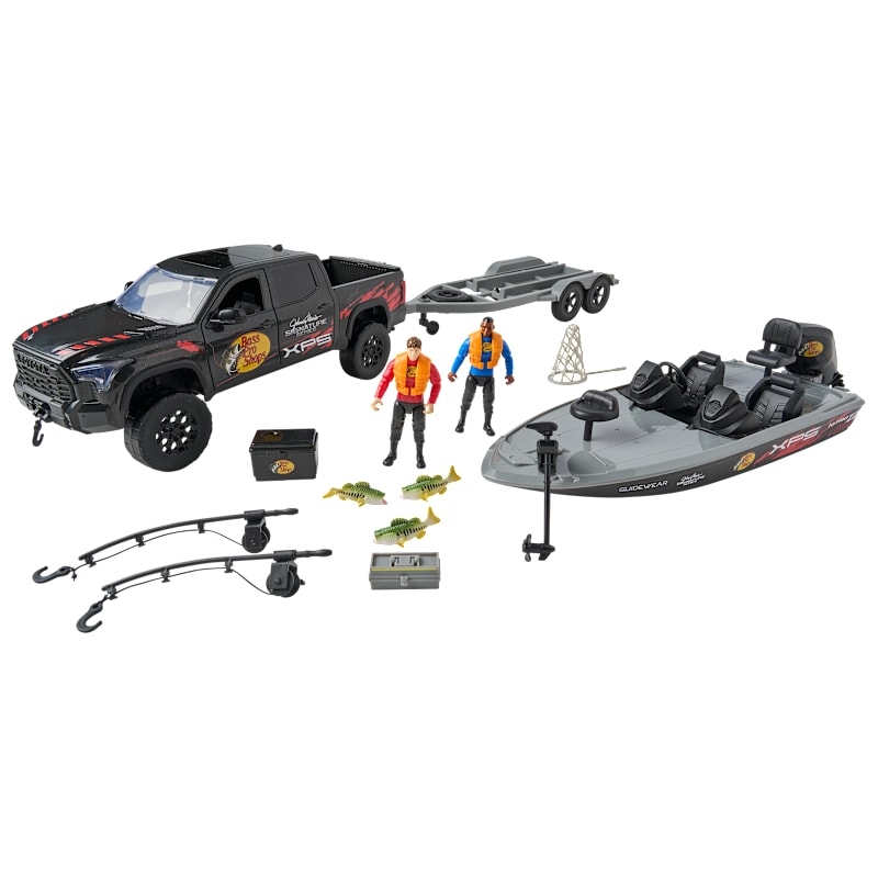 Bass Pro Shops Licensed Toyota Tundra Open Range Fishing Playset for Kids