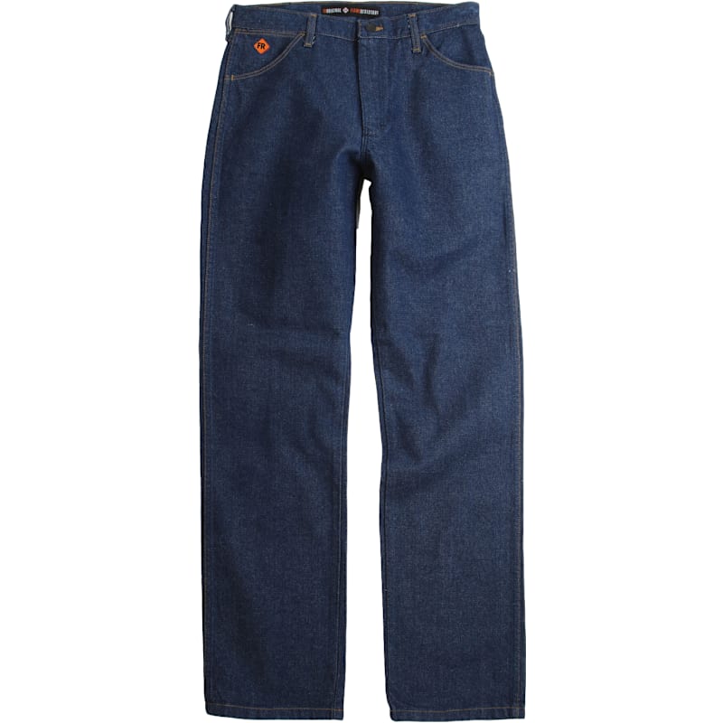 Wrangler Flame-Resistant Original-Fit Jeans for Men