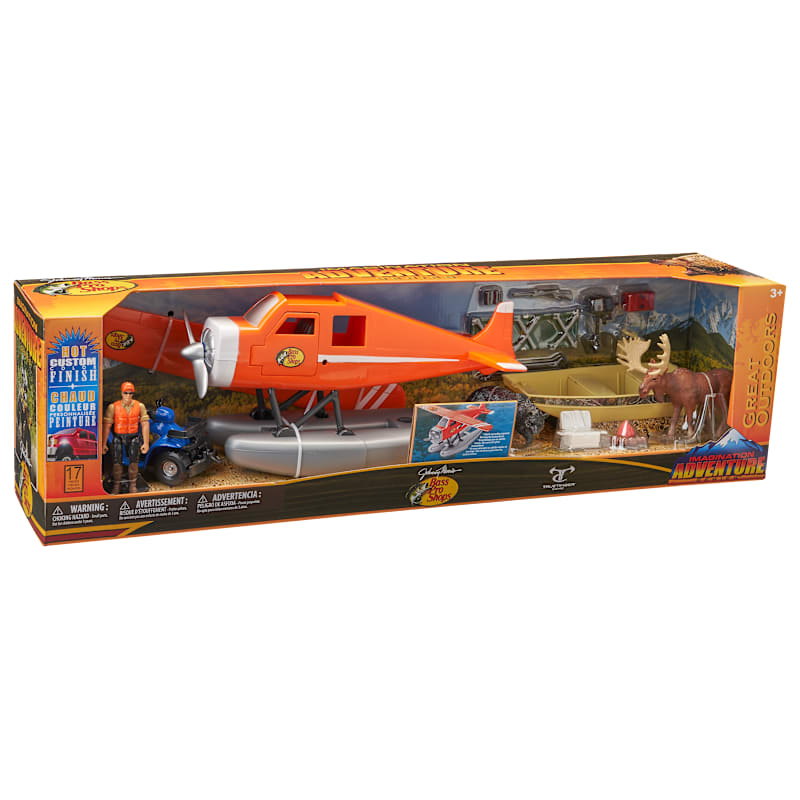 Bass Pro Shops Float Plane Hunting Adventure Playset for Kids