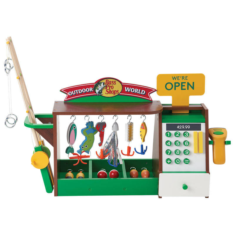 Bass Pro Shops Wooden Fishing Set for Kids