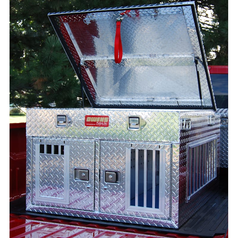 Owens Products Hunter Series Double-Compartment Dog Box