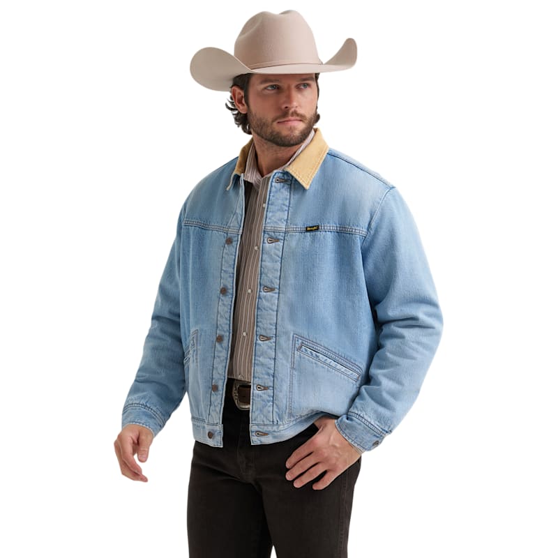 Wrangler Vintage Sherpa-Lined Jacket