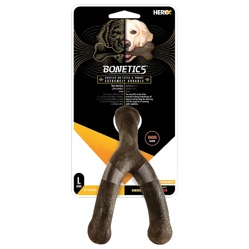 Hero Bonetics Wishbone Chew Toy for Dogs