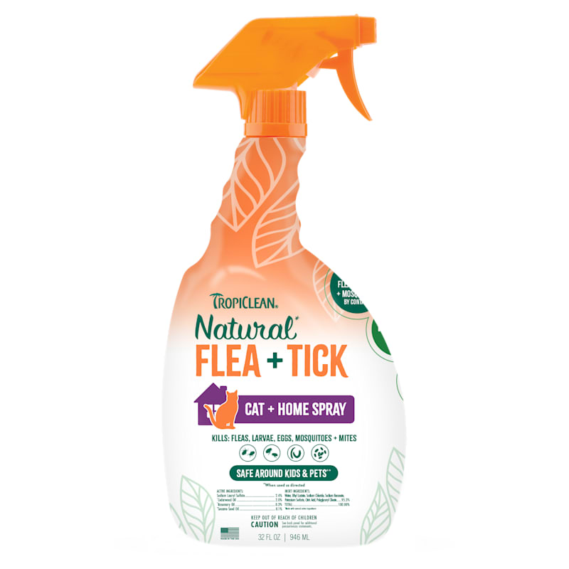 TropiClean Natural Flea and Tick Cat and Home Spray