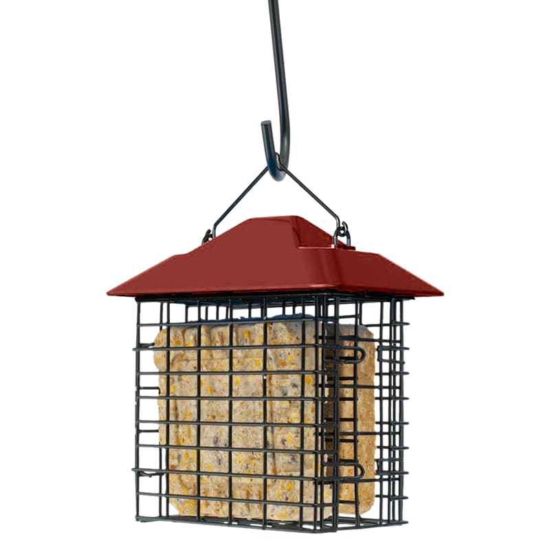 Wild Bird Lovers Double Suet Feeder with Roof