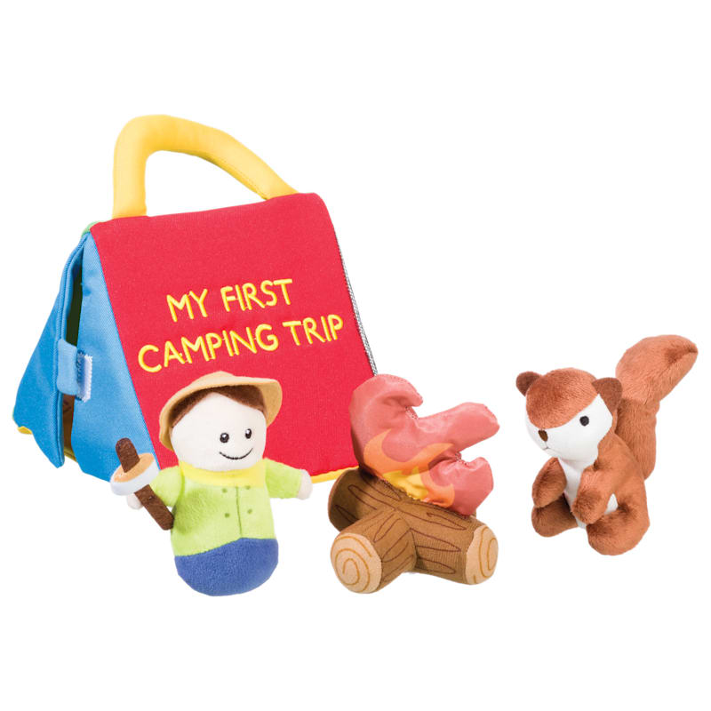 Bass Pro Shops My First Camping Trip Interactive Plush Playset for Babies
