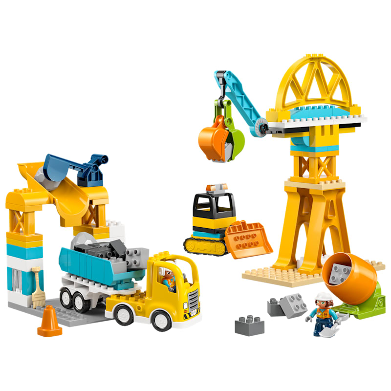 LEGO Duplo 3 in 1 Construction Site and Vehicles Set