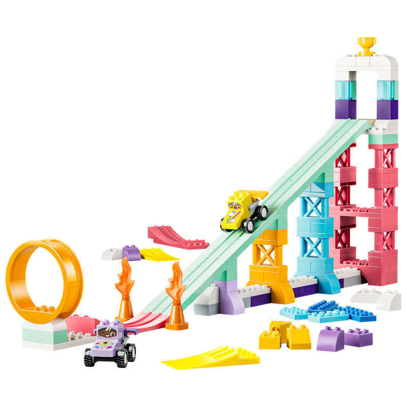LEGO Duplo 3 in 1 Creative Ramps with Vehicles Set