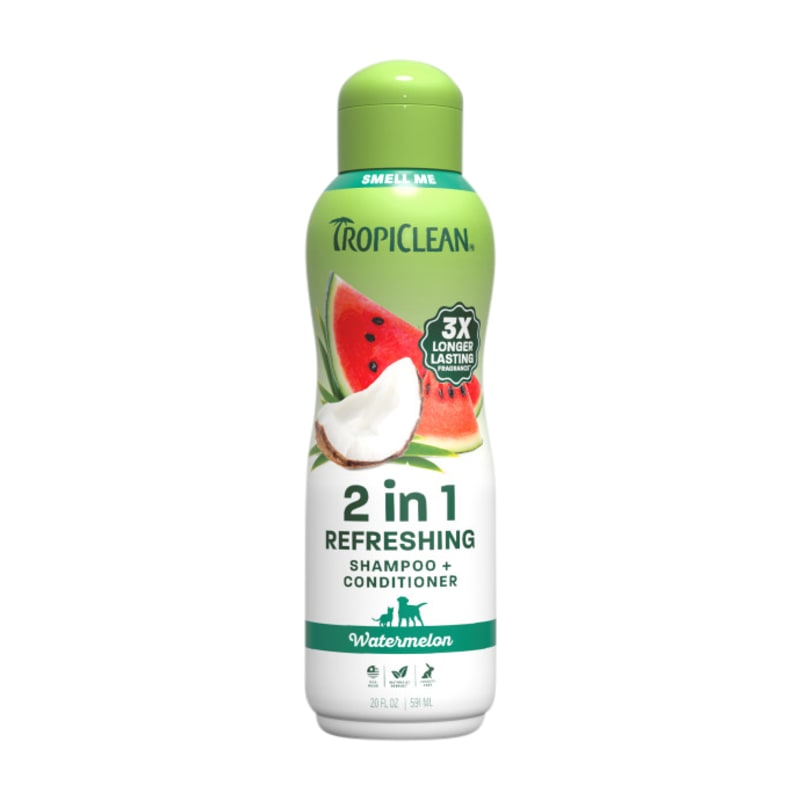 TropiClean 2-in-1 Refreshing Pet Shampoo and Conditioner