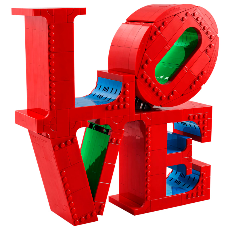 LEGO Art LOVE set