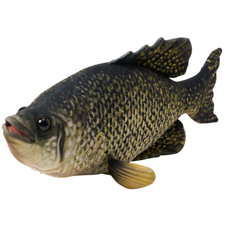 Bass Pro Shops Plush Stuffed Crappie for Kids