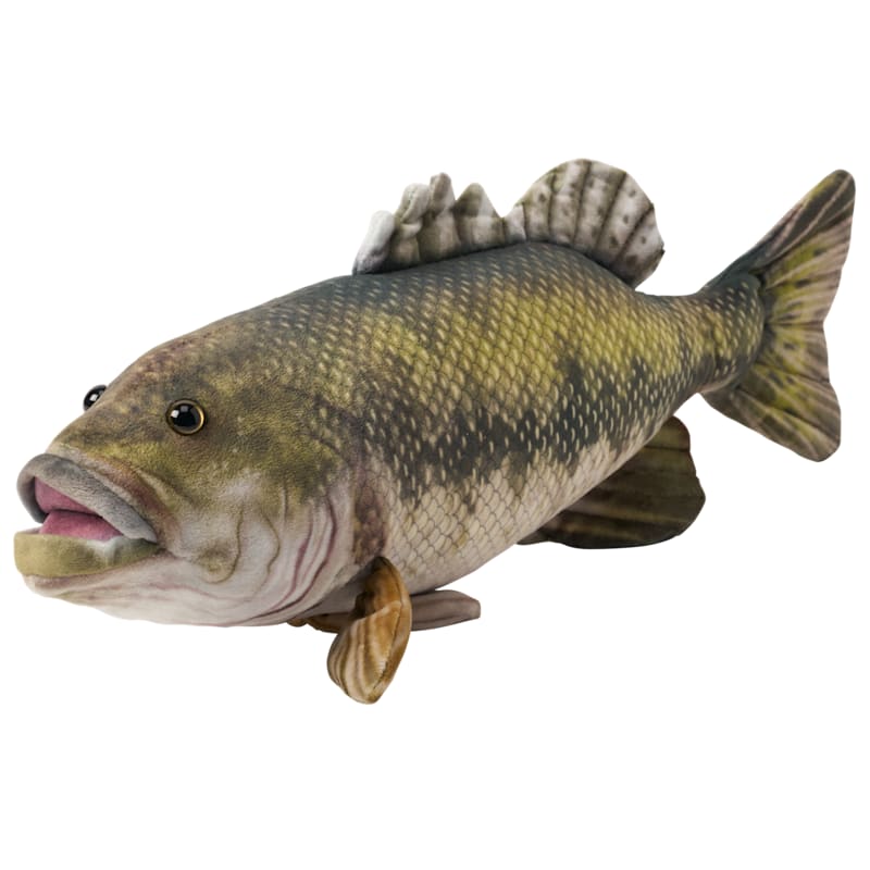 Bass Pro Shops Plush Stuffed Largemouth Bass for Kids