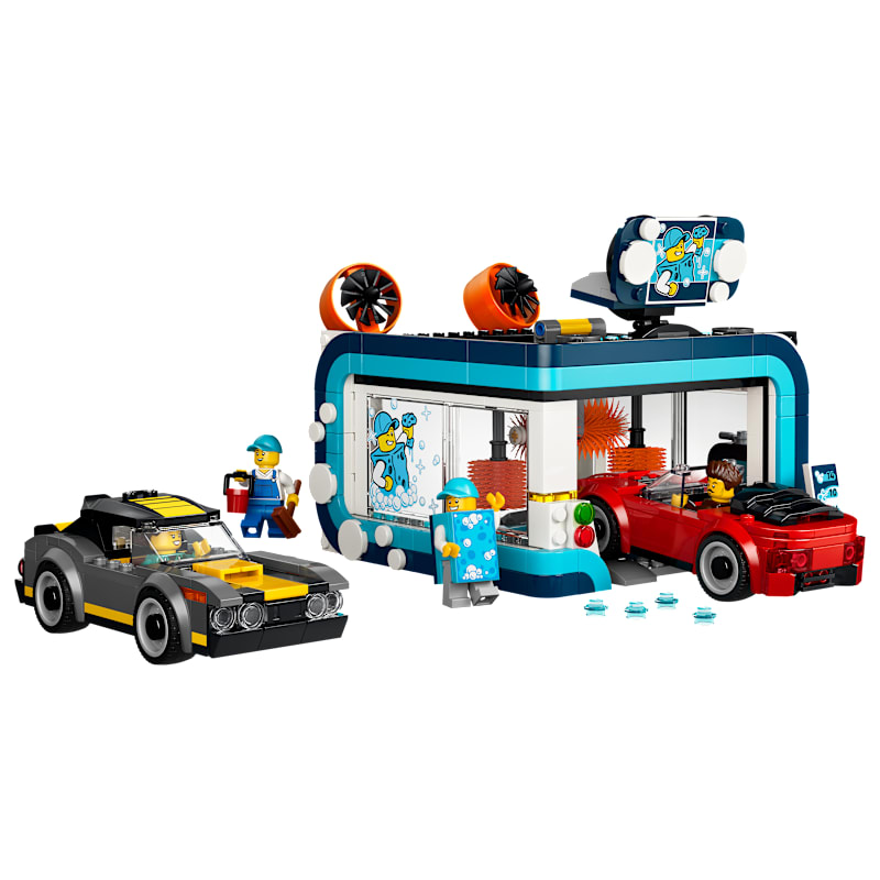 LEGO City Drive-Through Car Wash