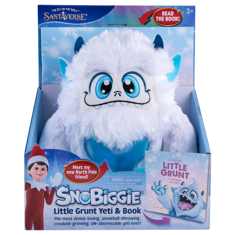 Elf on a Shelf Little Grunt Plush Yeti and Book