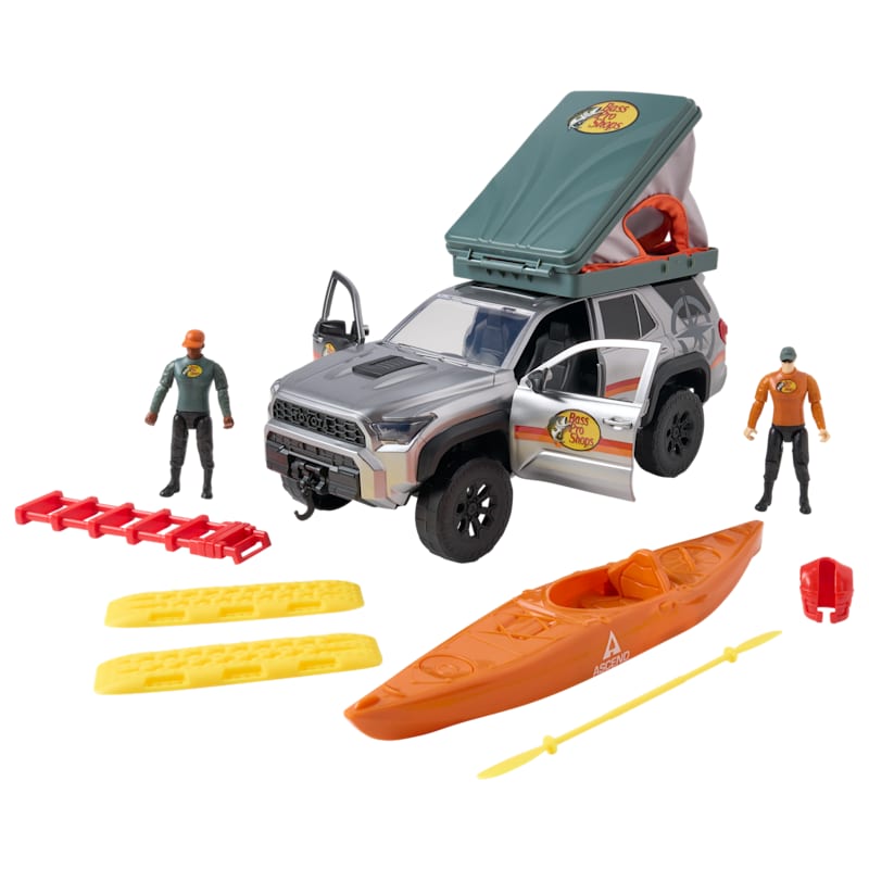 Bass Pro Shops Licensed Toyota Open 4Runner Open Range Overlanding Playset for Kids