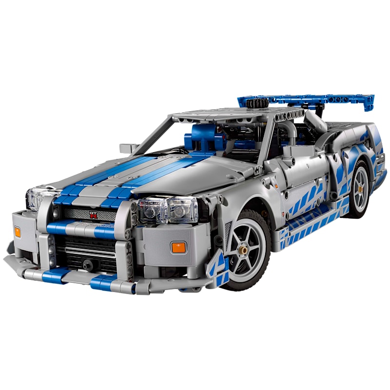 LEGO Technic 2 Fast 2 Furious Nissan Skyline GT-R (R34) Car Set
