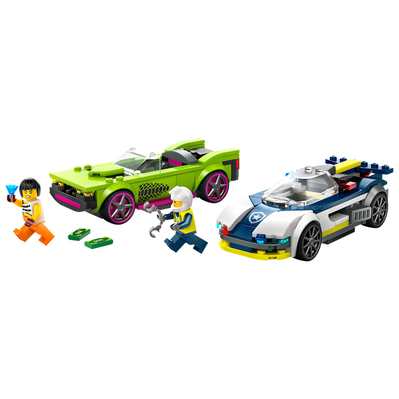 LEGO City Police Car and Muscle Car Chase Set